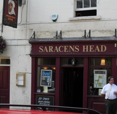 Saracens head